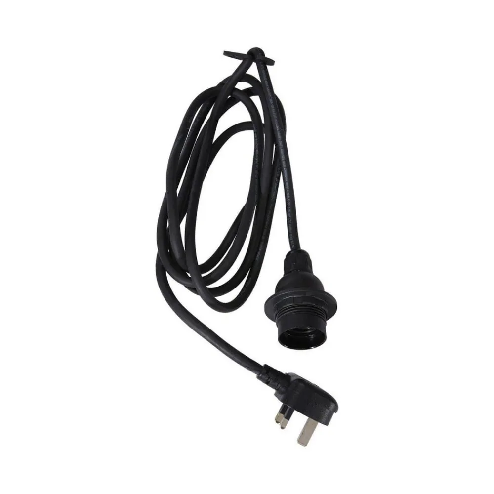 PR Home Saigon utendørs pendellampe svart Ø28cm kabel 2,5m| Pendellamper Utendørs