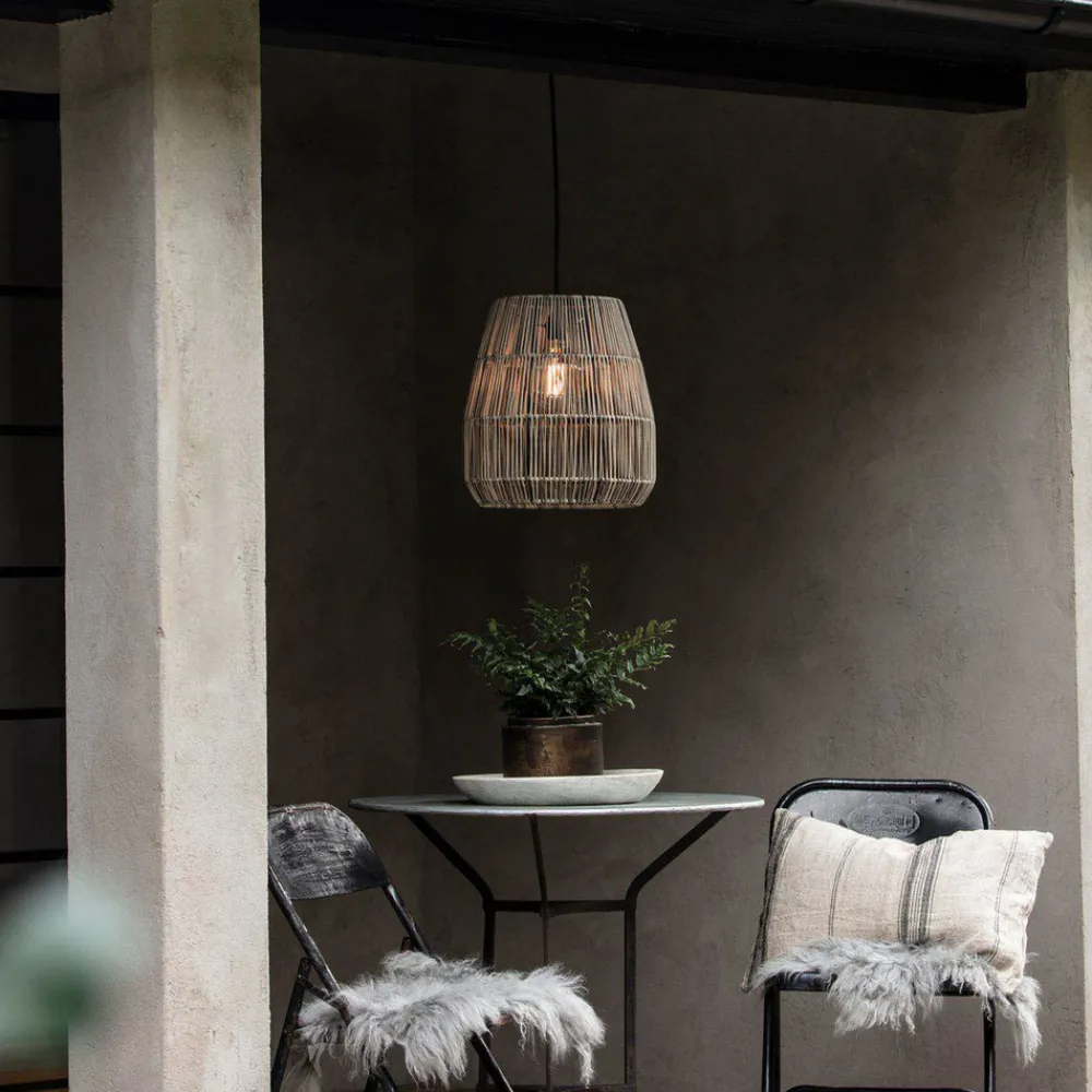 PR Home utendørs pendellampe Saigon, grå, Ø 38 cm, kabel 2,5 m Outlet