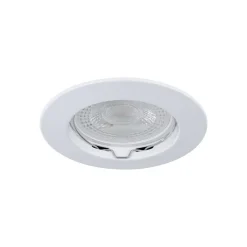 Paulmann Premium Secure LV innfelt lampe i hvitt| Downlights|Spotter I Tak