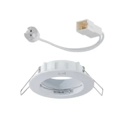 Paulmann Premium Secure LV innfelt lampe i hvitt| Downlights|Spotter I Tak