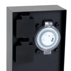 PRIOS Foranda kraftsøyle, 2 timer svart 23 cm| Strømsøyler|Tilbehør