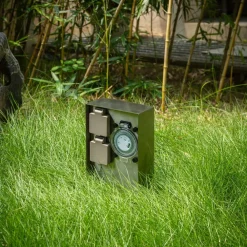 PRIOS Foranda strømkolonne 2-timers timer i stål 23 cm| Strømsøyler