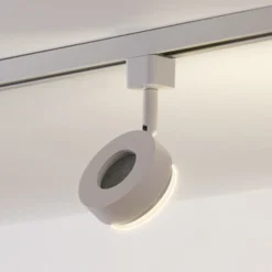 PRIOS Jardani Spot for 1-fase skinne hvit Discount