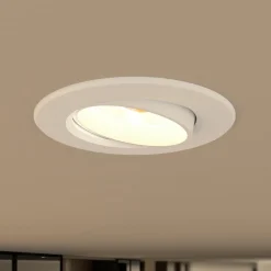 PRIOS LED innfelt lys Shima, hvit, 7 W, 3000K, dimbar Online