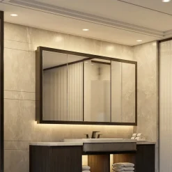 PRIOS LED innfelt spot Rida, hvit. Ø 10 cm, CCT, IP44| Butikkbelysning|Kontorbelysning