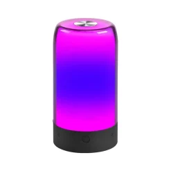 PRIOS LED-bordlampe Valtari, hvit, høyde 19 cm, RGB