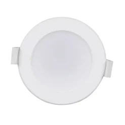 PRIOS LED-innbyggingslampe Rida, 3 enheter, hvit, 23 cm, 30W, CCT, IP44| Downlights