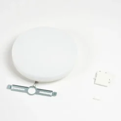 PRIOS LED-taklampe Artin, Ø 33 cm, hvit, CCT, IP65 Best