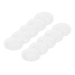 PRIOS LED-taklampe Edwina, hvit, 23 cm, sett med 10 stk Discount