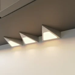 PRIOS Odia LED-benkbelysning, stål, 3 lyskilder.| Led-Innendørs