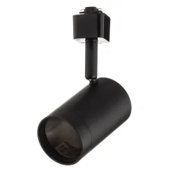 PRIOS skinnespotlight Jorell, svart, 1 lyskilde, GU10, metall Hot