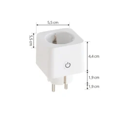 PRIOS Smart Plug Lykka, EU, Bluetooth, WiFi, Tuya, innendørs| Tilbehør