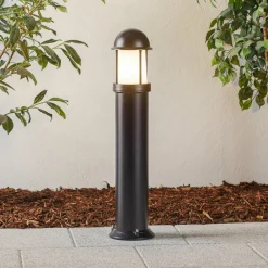 LCD Pulverlakkert veilampe Mason, svart| Gatebelysning, Pullert Belysning