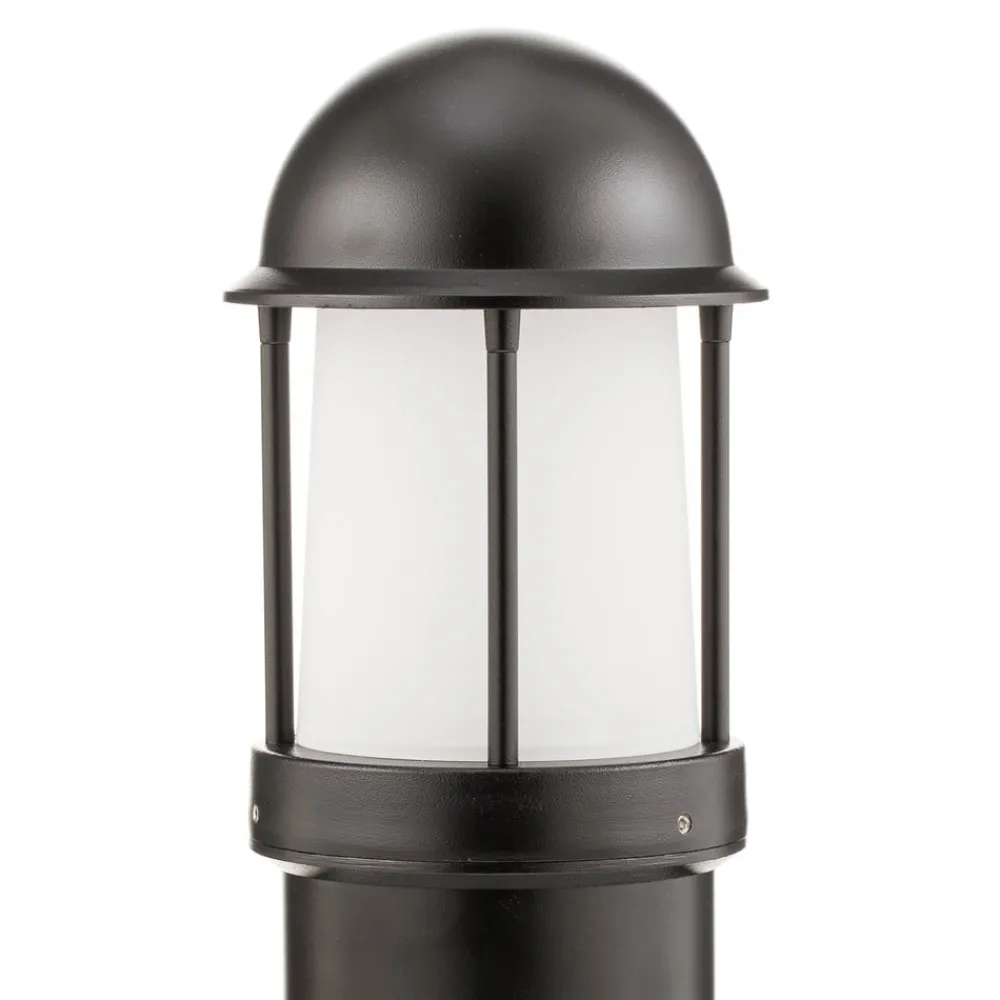 LCD Pulverlakkert veilampe Mason, svart| Gatebelysning, Pullert Belysning