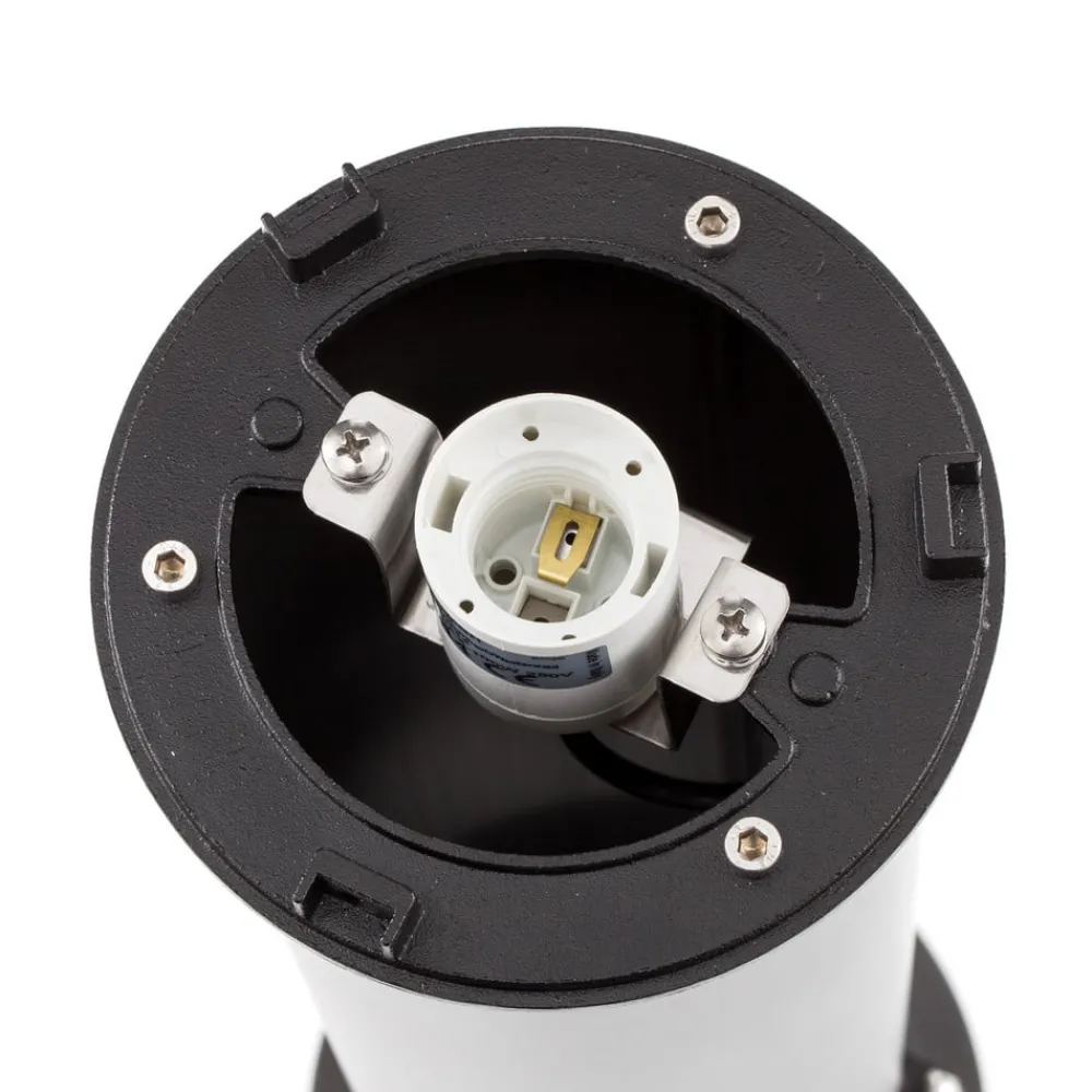 LCD Pulverlakkert veilampe Mason, svart| Gatebelysning, Pullert Belysning