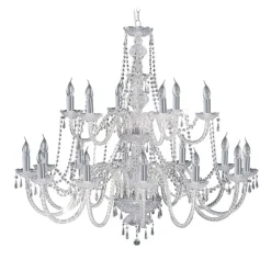 Searchlight 18-punkt krystallysekrone HALE Discount