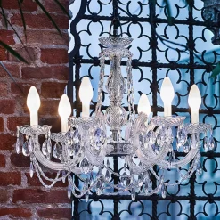 Masiero 6-punkts LED-utelysekrone Drylight S6 Online