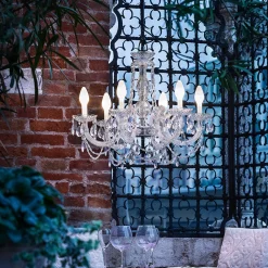 Masiero 6-punkts LED-utelysekrone Drylight S6 Online