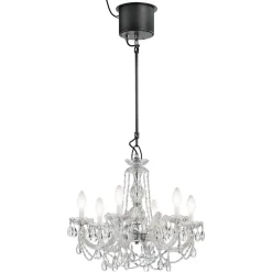 Masiero 6-punkts LED-utelysekrone Drylight S6 Online