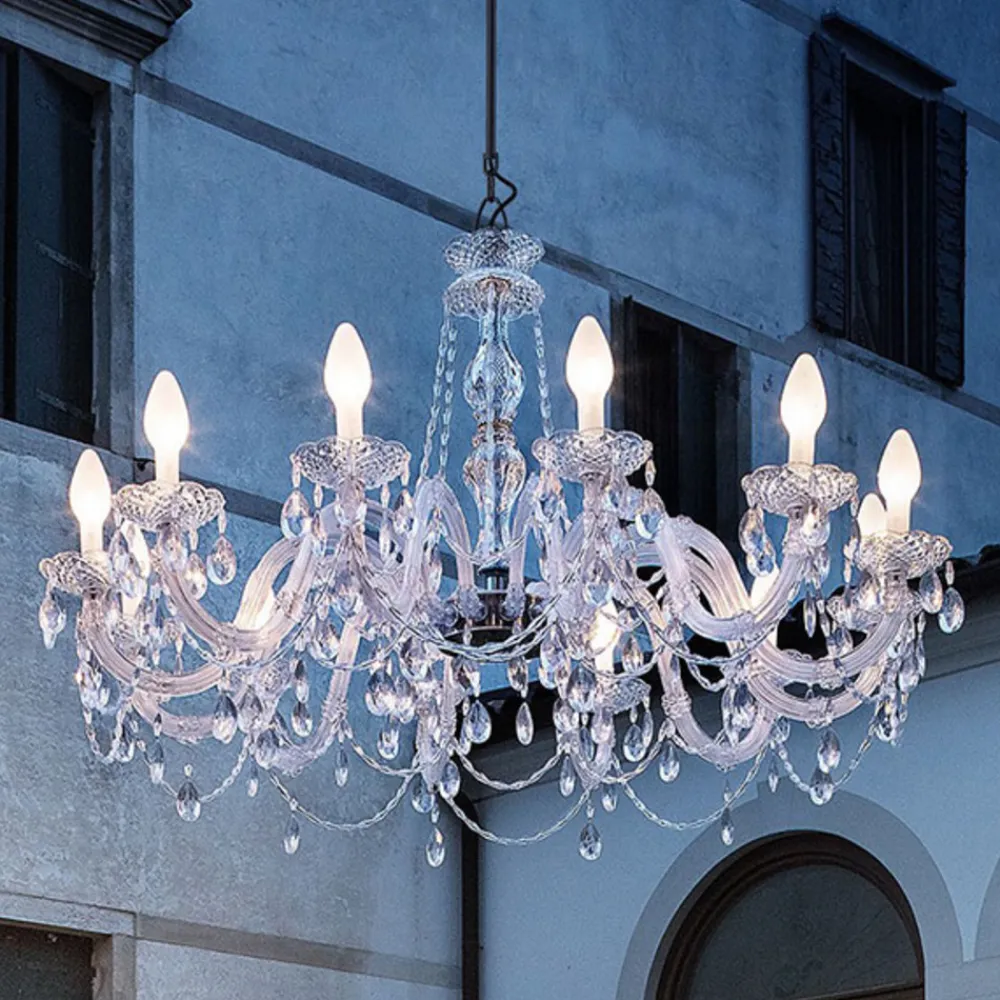 Masiero 12-punkts LED-utelysekrone Drylight S18 Outlet