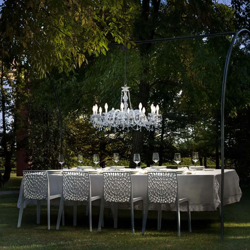 Masiero 12-punkts LED-utelysekrone Drylight S18 Outlet