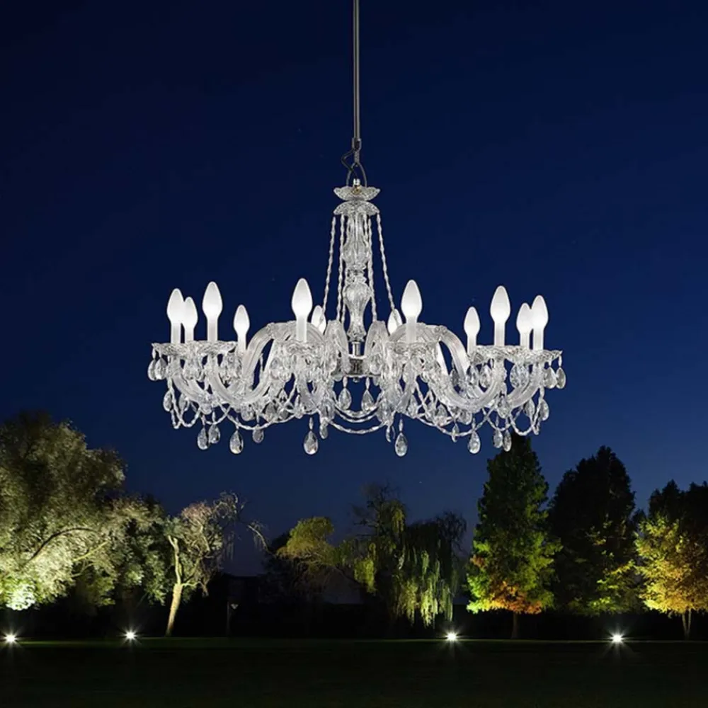 Masiero 12-punkts LED-utelysekrone Drylight S18 Outlet