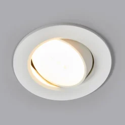 Arcchio Quentin LED-innfellingslampe i hvit, 6W| Butikkbelysning|Kontorbelysning