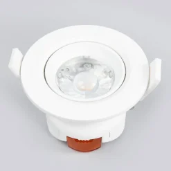 Arcchio Quentin LED-innfellingslampe i hvit, 6W| Butikkbelysning|Kontorbelysning