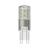 Radium LED Star PIN, klar, G9, 3W, 2 700K, 320lm, dimbar| G9 Pærer|Dimbar Led-Pære