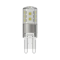 Radium LED Star PIN, klar, G9, 3W, 2 700K, 320lm, dimbar| G9 Pærer|Dimbar Led-Pære