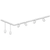 Briloner RAIL 230 V skinnesystem, hvit, 4 spots, 2 pendler, 2,25 m Clearance
