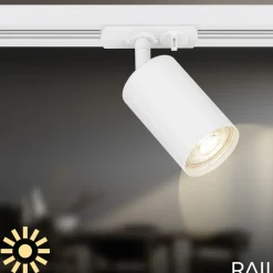 Briloner RAIL 230 V skinnesystem, hvit, 4 LED-spotter, lengde 1,5 m Sale
