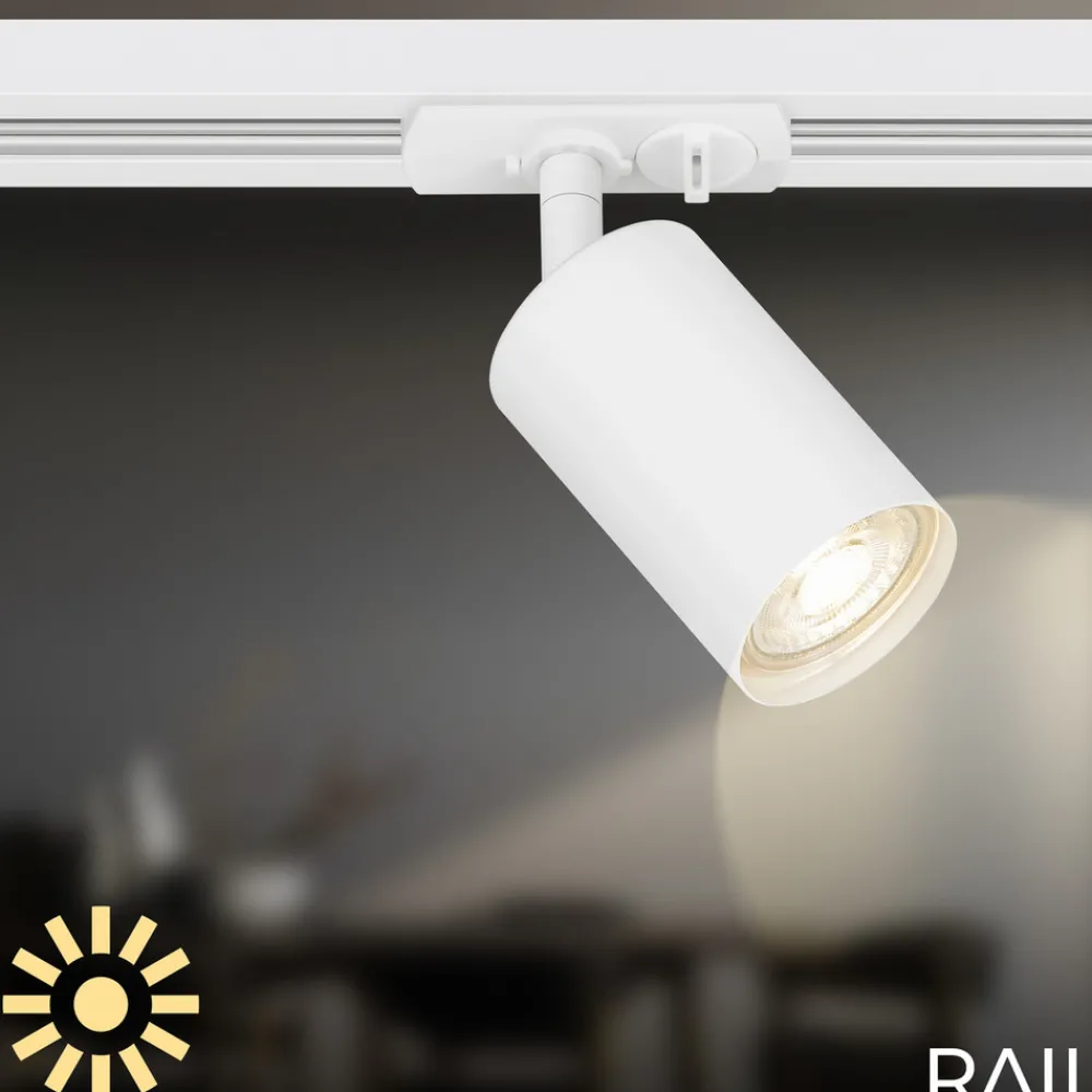 Briloner RAIL 230 V skinnesystem, hvit, 4 LED-spotter, lengde 1,5 m Sale