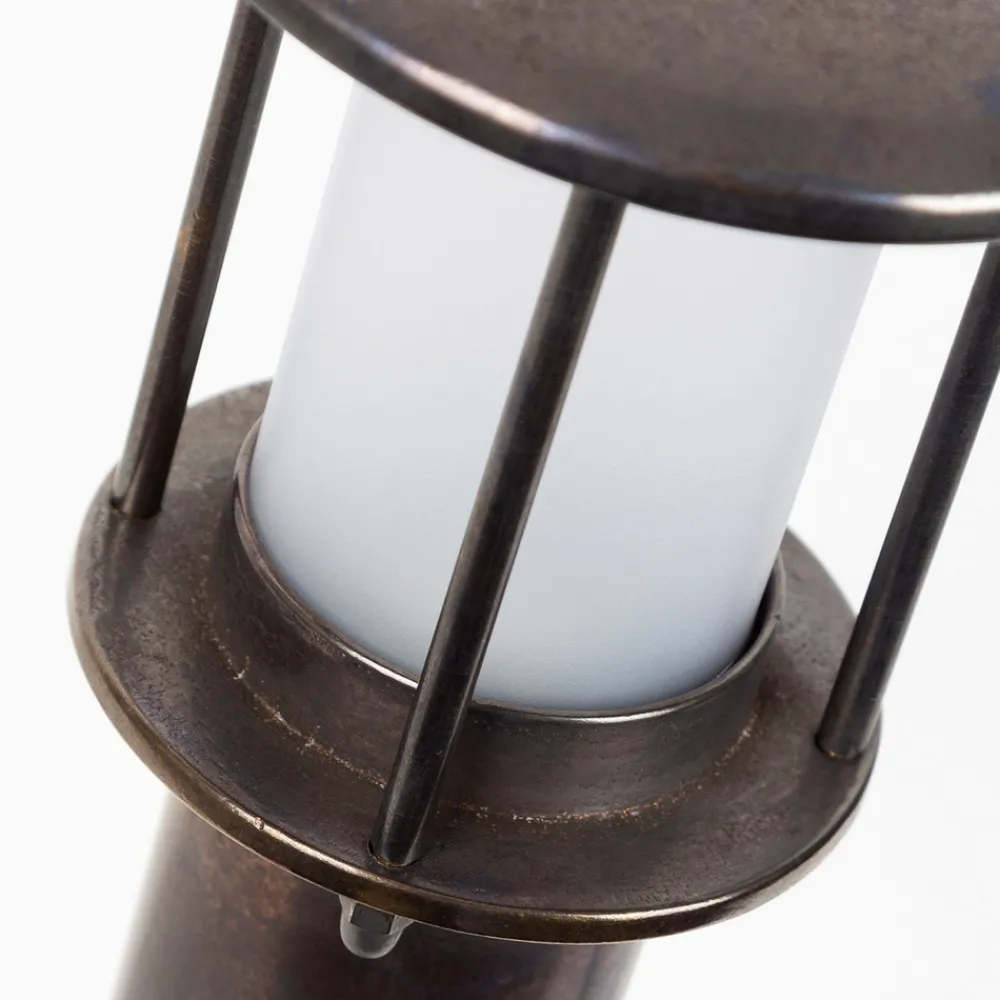 K.S. Verlichting Resident 3 lampe med messingfot, bronse Discount