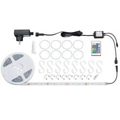 Briloner RGB LED-stripe Ora for utendørs bruk inkludert FB, 500 cm| Lysstriper