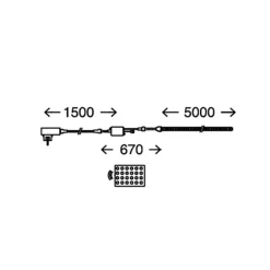 Briloner RGB LED-stripe Ora for utendørs bruk inkludert FB, 500 cm| Lysstriper