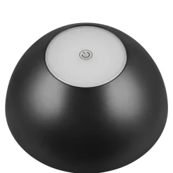 Reality Leuchten Ricardo LED oppladbar bordlampe, svart, høyde 30 cm, plast Sale