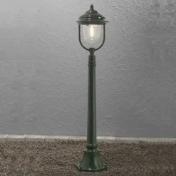 Konstsmide Romantisk PARMA gatebelysning i grønn