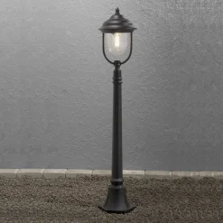 Konstsmide Romantisk PARMA gatebelysning i svart Clearance