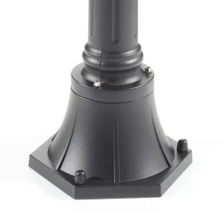 Konstsmide Romantisk PARMA gatebelysning i svart Clearance