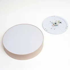 TK Lighting Rondo taklampe, beige, Ø 60 cm Best