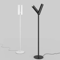 Rotaliana Tobu F1 gulvlampe, 3 000 K, 90°, hvit Sale