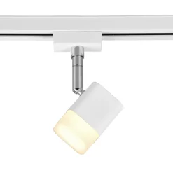 Trio Lighting Roubaix DUOline LED-skinnespot, matt hvit New