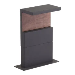 Mantra Iluminación Ruka LED-sokkelbelysning med treelement, 35 cm| Led-Utendørs|Sokkellamper