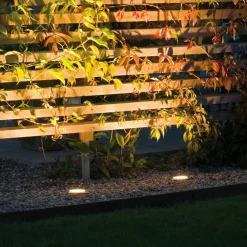 Konstsmide Rund GROUND SPOT bakkespot| Utespotter|Nedfelt Utebelysning