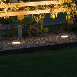 Konstsmide Rund GROUND SPOT bakkespot| Utespotter|Nedfelt Utebelysning