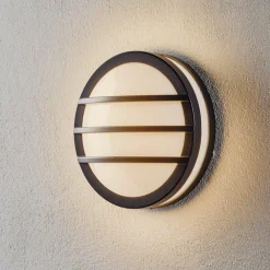 Eco-Light Rund utendørs vegglampe NANDIN| Vegglamper Utendørs