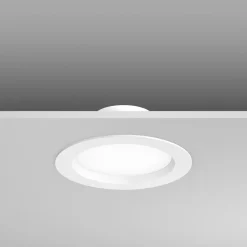 RZB HB 801 LED innfelt downlight IP54 Ø19cm 16W Hot