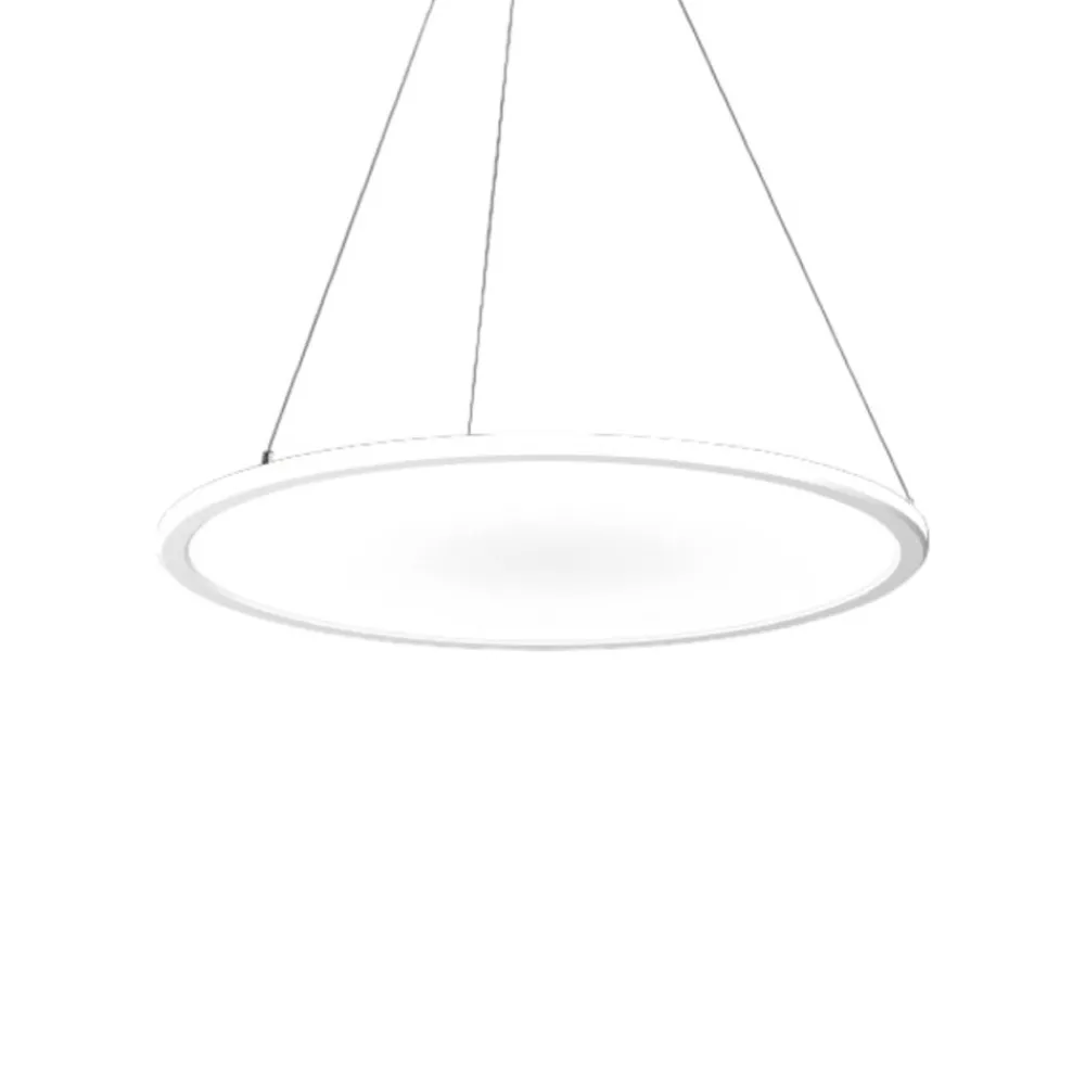 RZB Sidelite ECO pendellampe Ø 58cm opal 3.000 K| Butikkbelysning