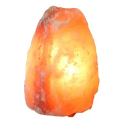 Wagner Life Saltlampe Rock uten sokkel, 2-3 kg, rav| Dekorasjonsbelysning|Bordlamper